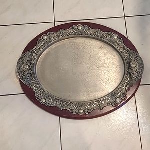 Antique serving tray